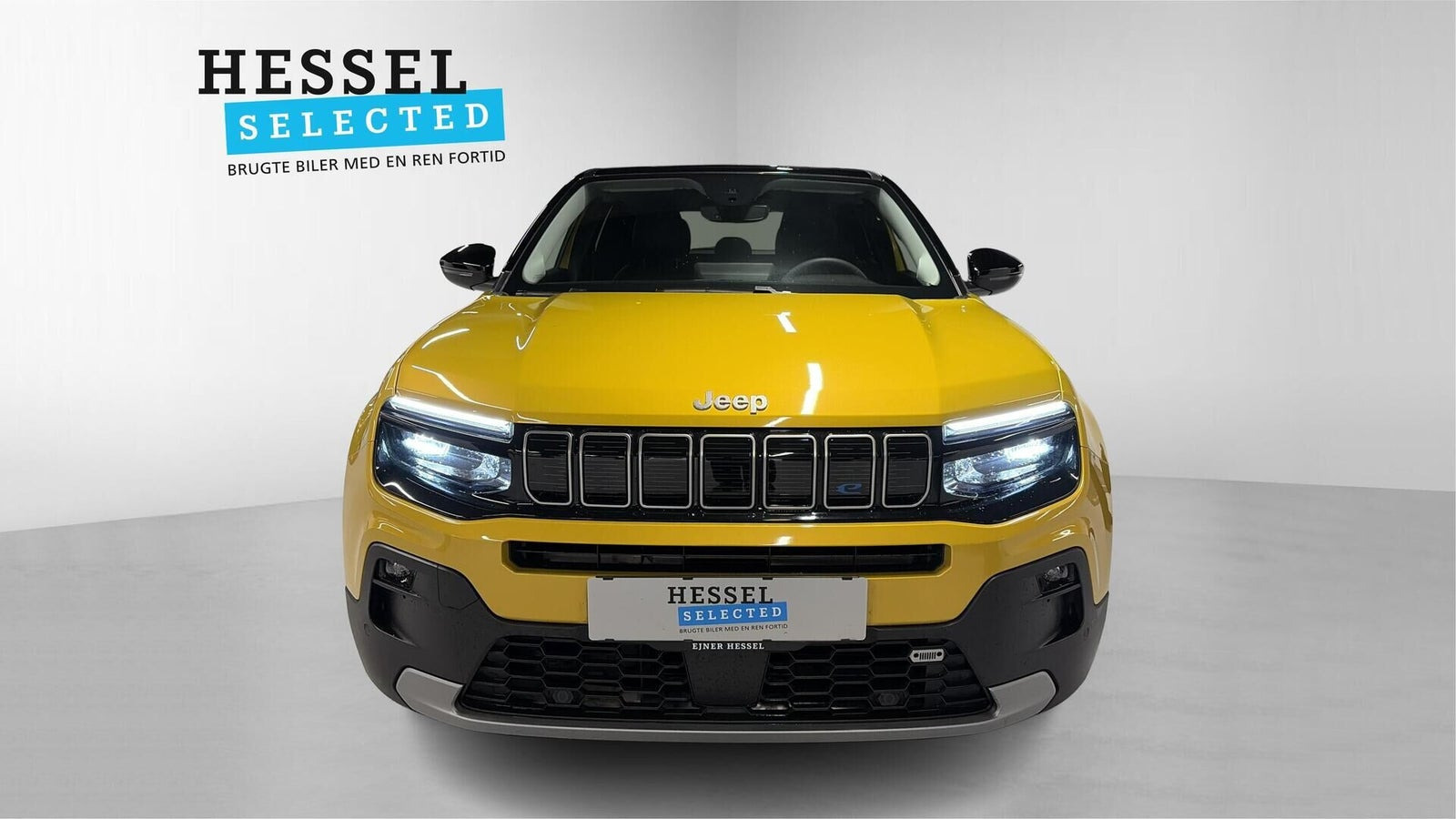 Gul Jeep Avenger fra 2024