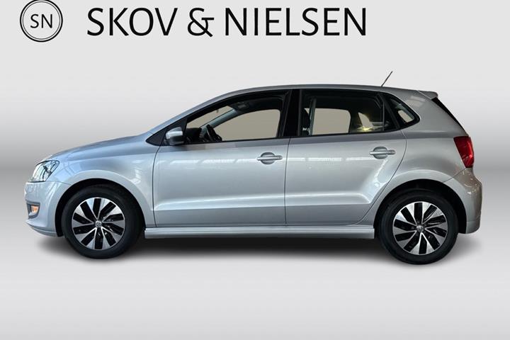 Sølv VW Polo fra 2016