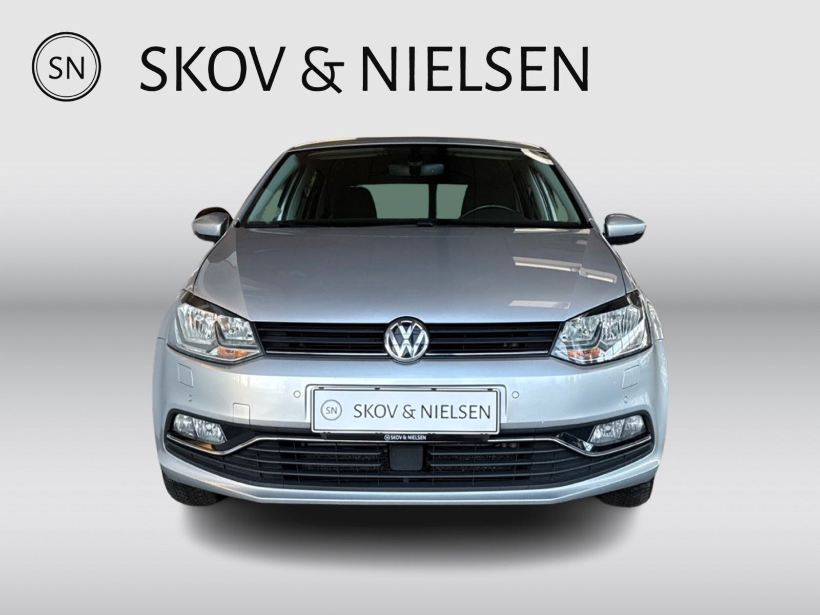 Sølv VW Polo fra 2016