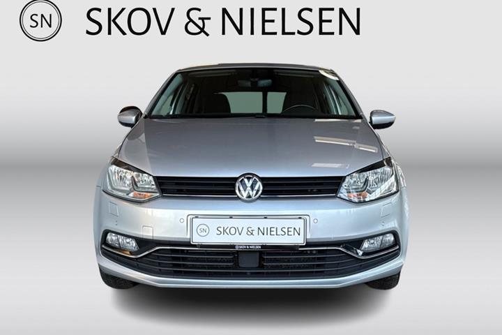 Sølv VW Polo fra 2016