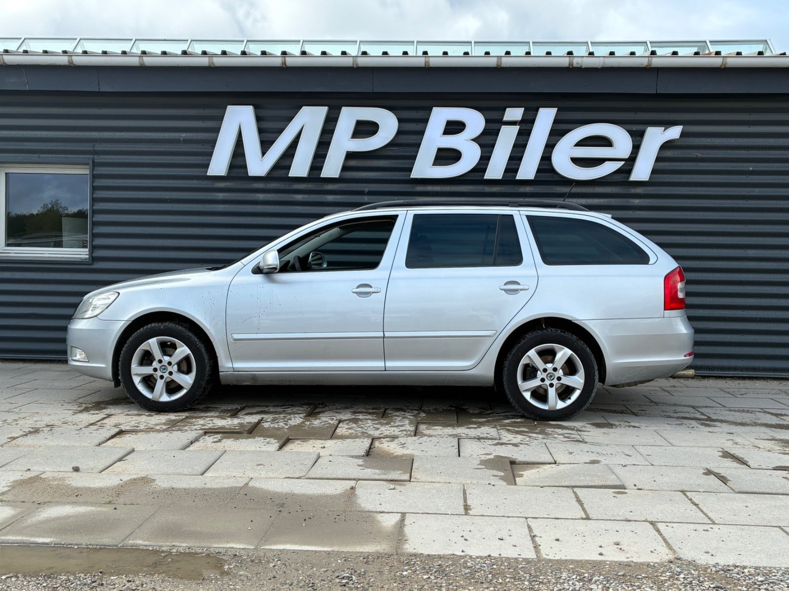 Sølv Skoda Octavia fra 2011