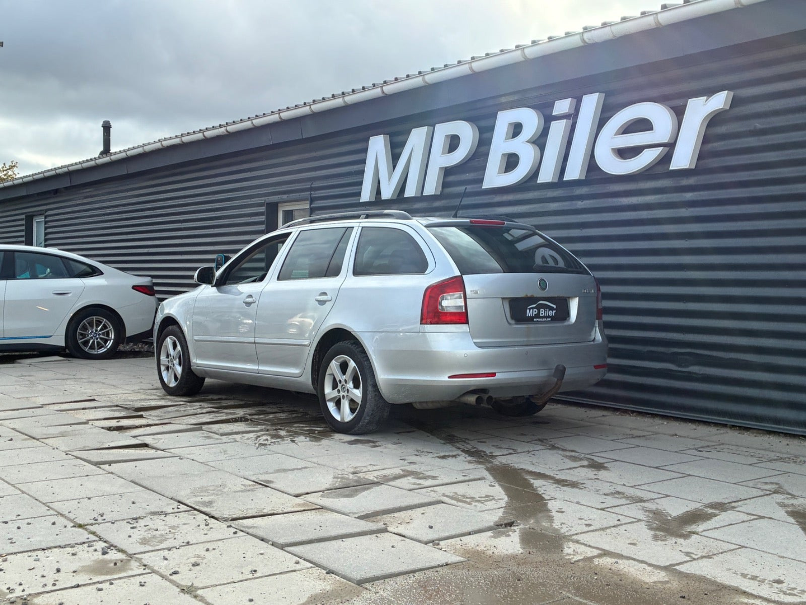 Sølv Skoda Octavia fra 2011