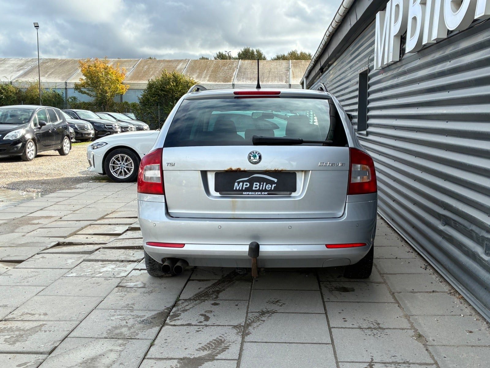 Sølv Skoda Octavia fra 2011