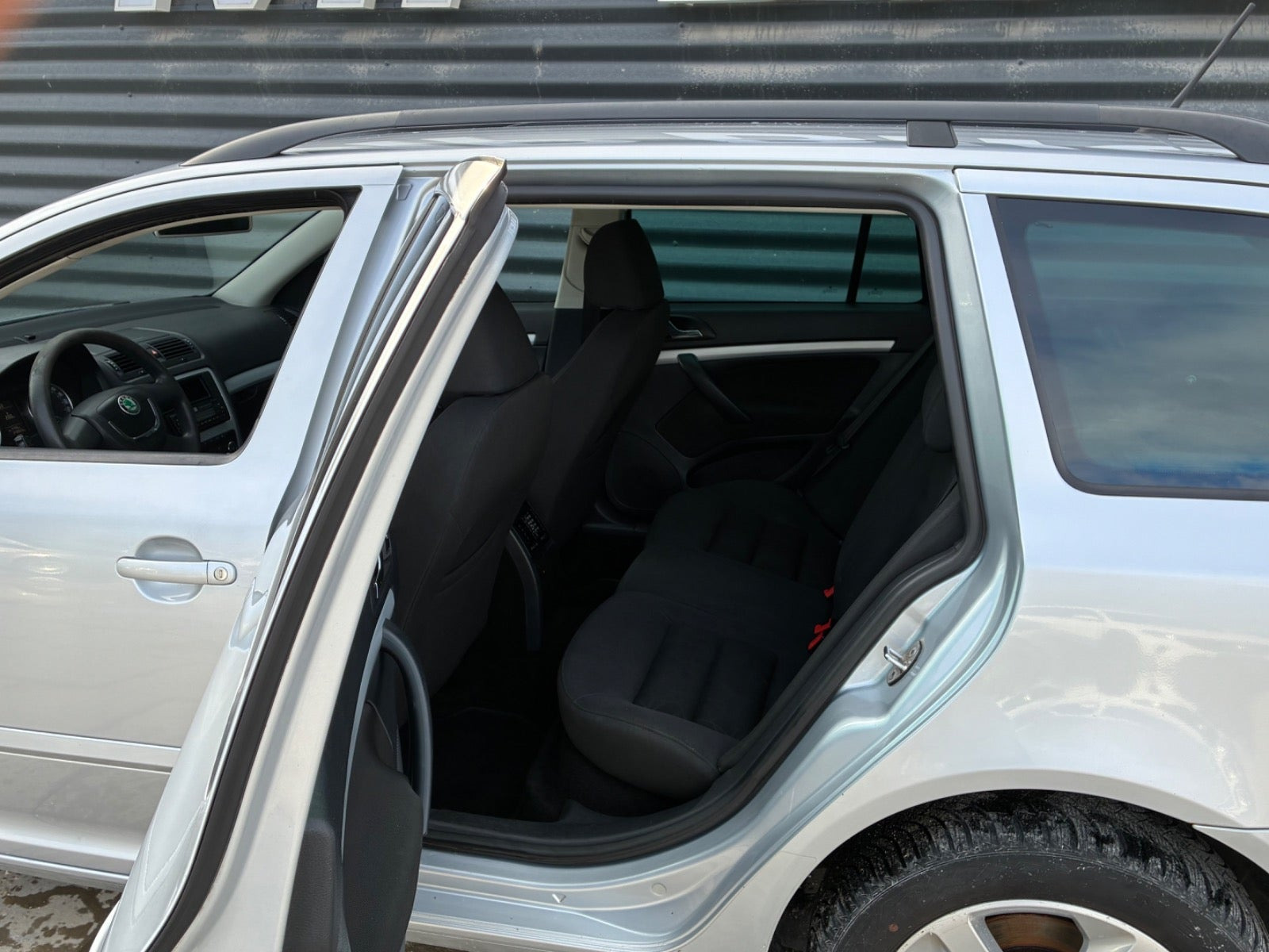 Sølv Skoda Octavia fra 2011