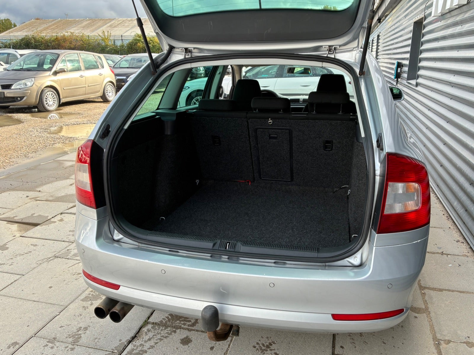 Sølv Skoda Octavia fra 2011
