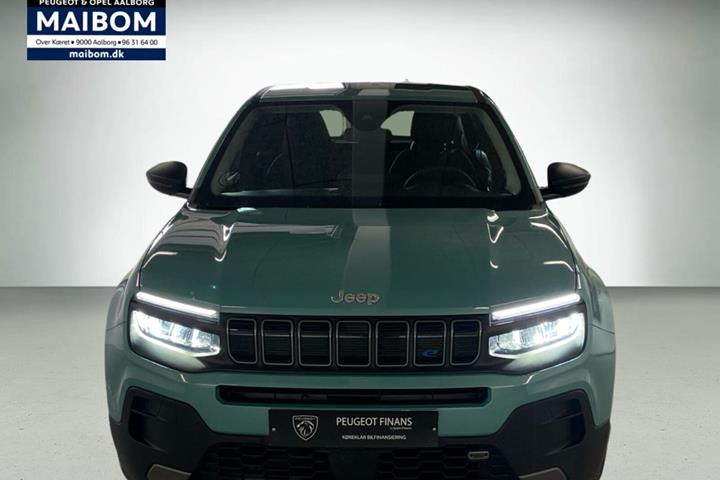 Grøn Jeep Avenger fra 2024