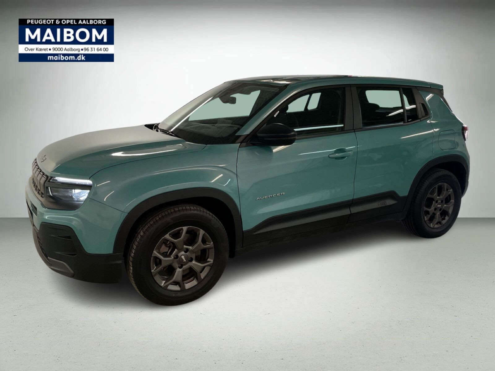 Grøn Jeep Avenger fra 2024