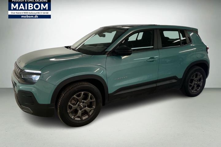 Grøn Jeep Avenger fra 2024