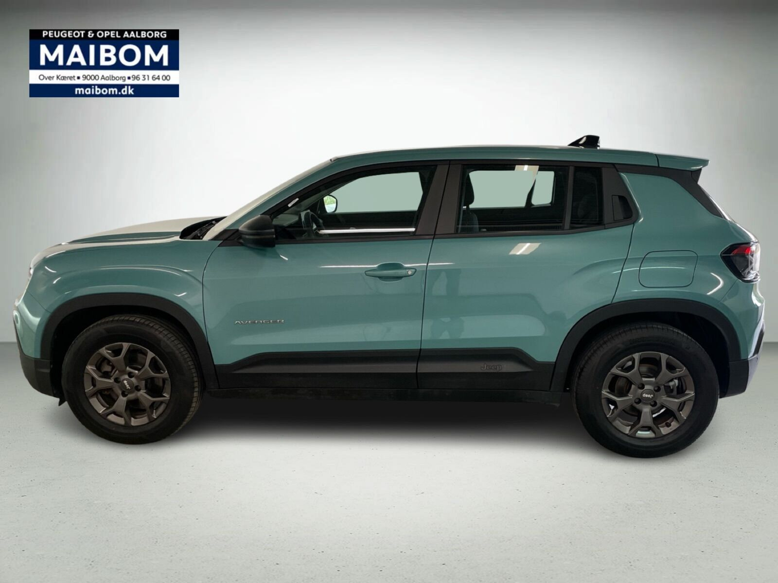 Grøn Jeep Avenger fra 2024