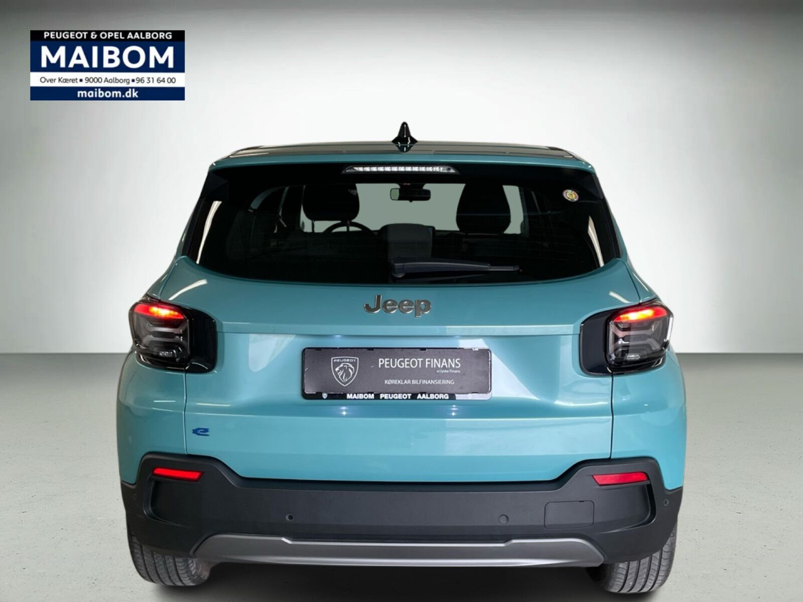 Grøn Jeep Avenger fra 2024