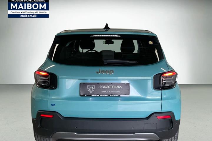 Grøn Jeep Avenger fra 2024