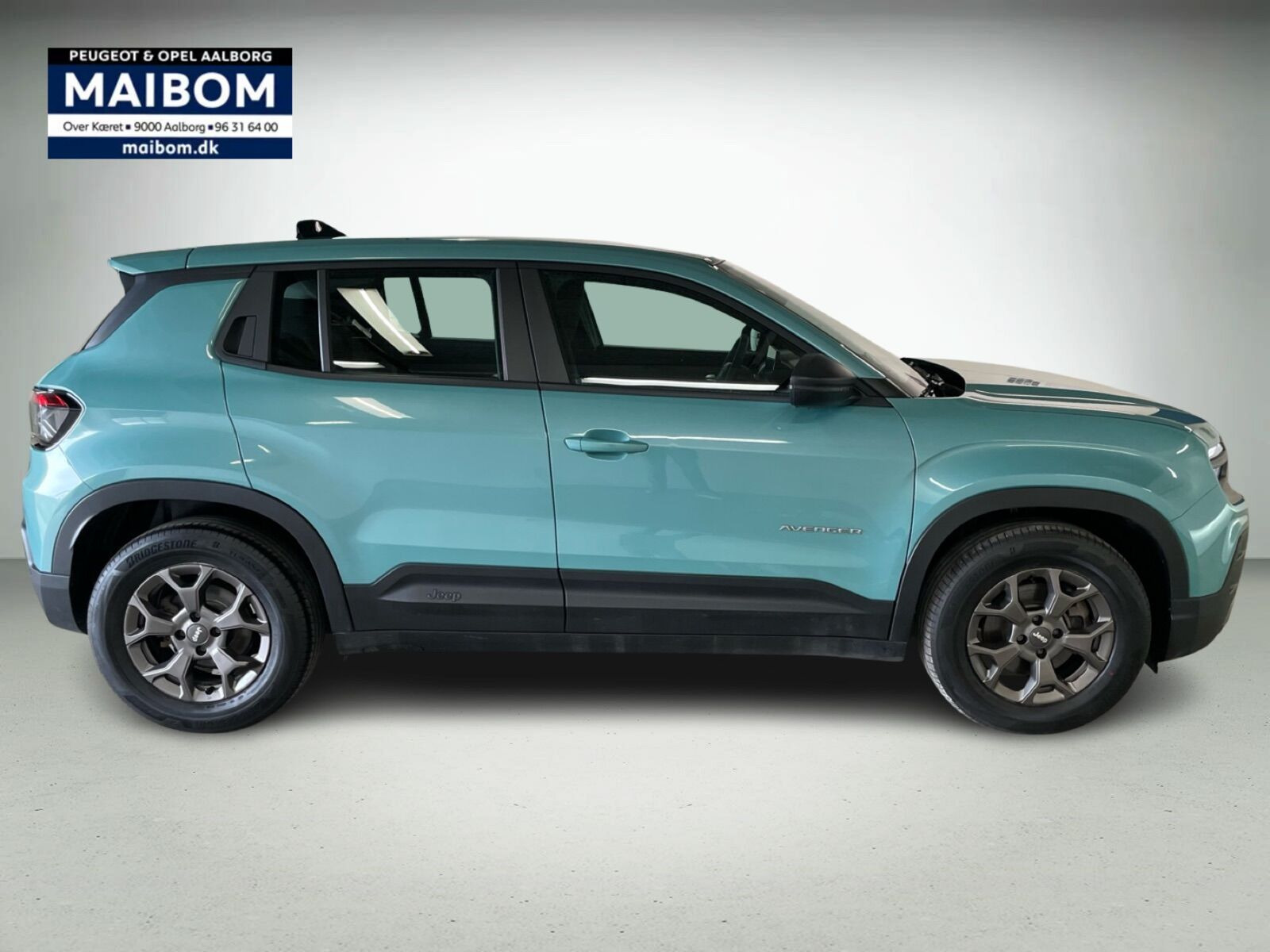 Grøn Jeep Avenger fra 2024