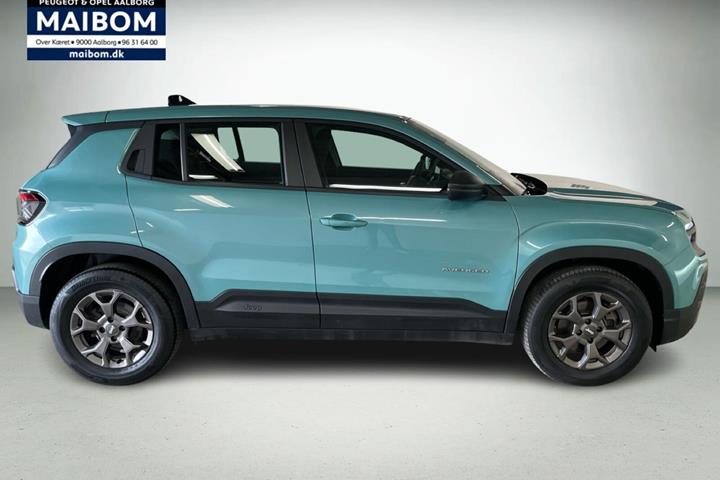 Grøn Jeep Avenger fra 2024