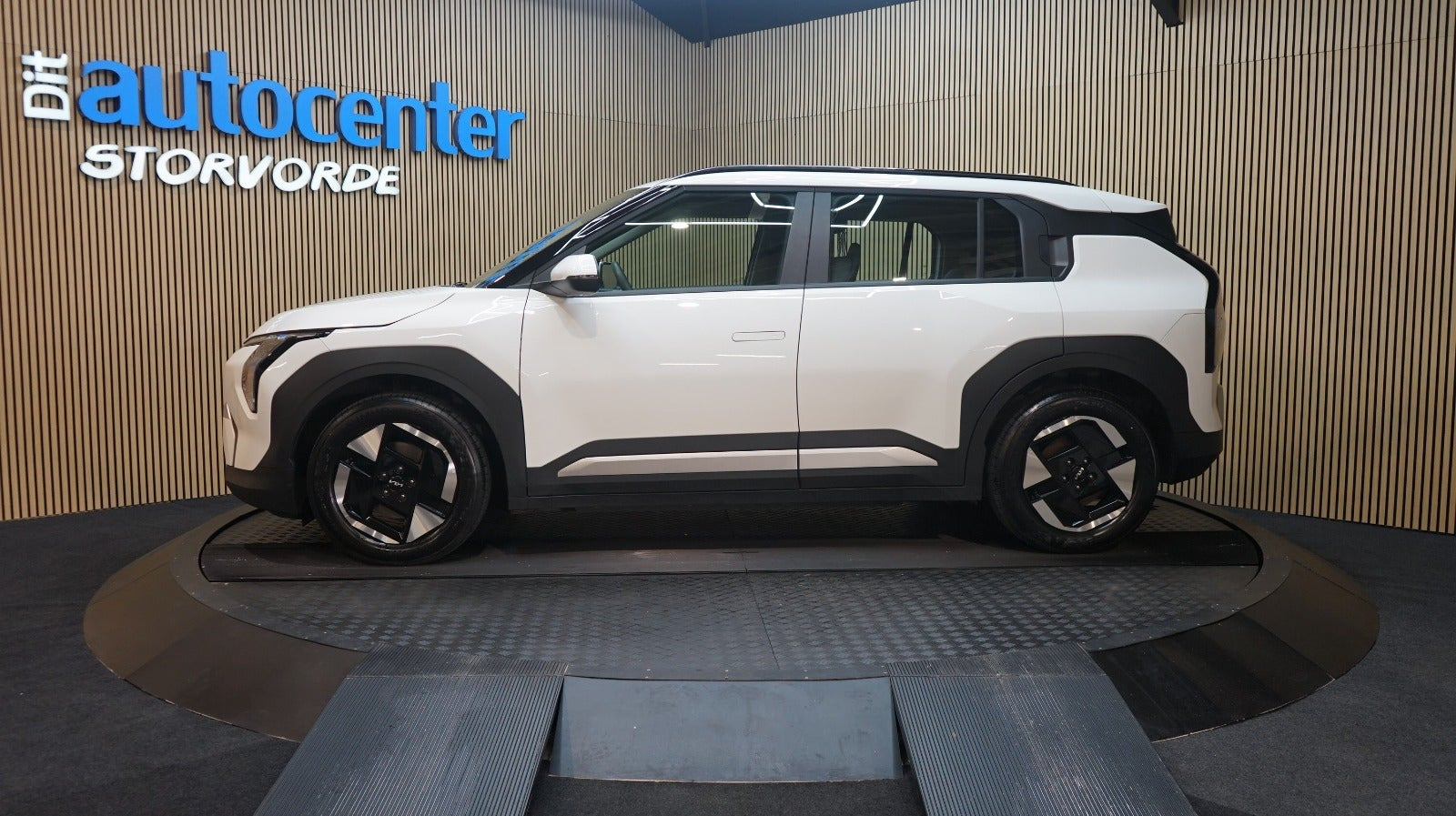 Hvid Kia EV3 fra 2025