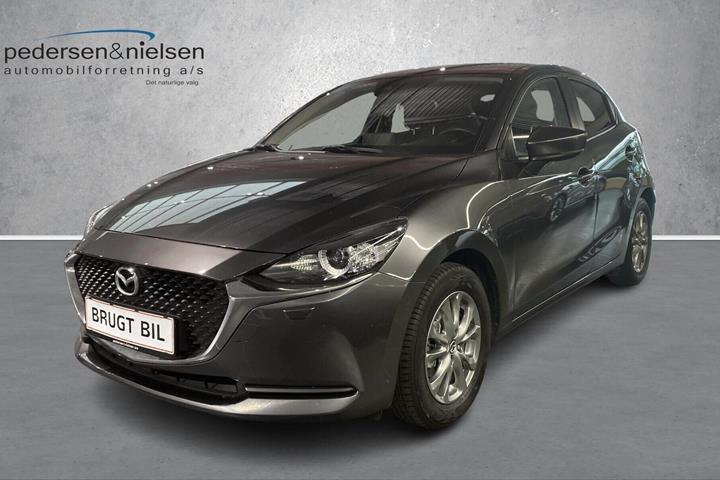 Grå Mazda 2 fra 2023