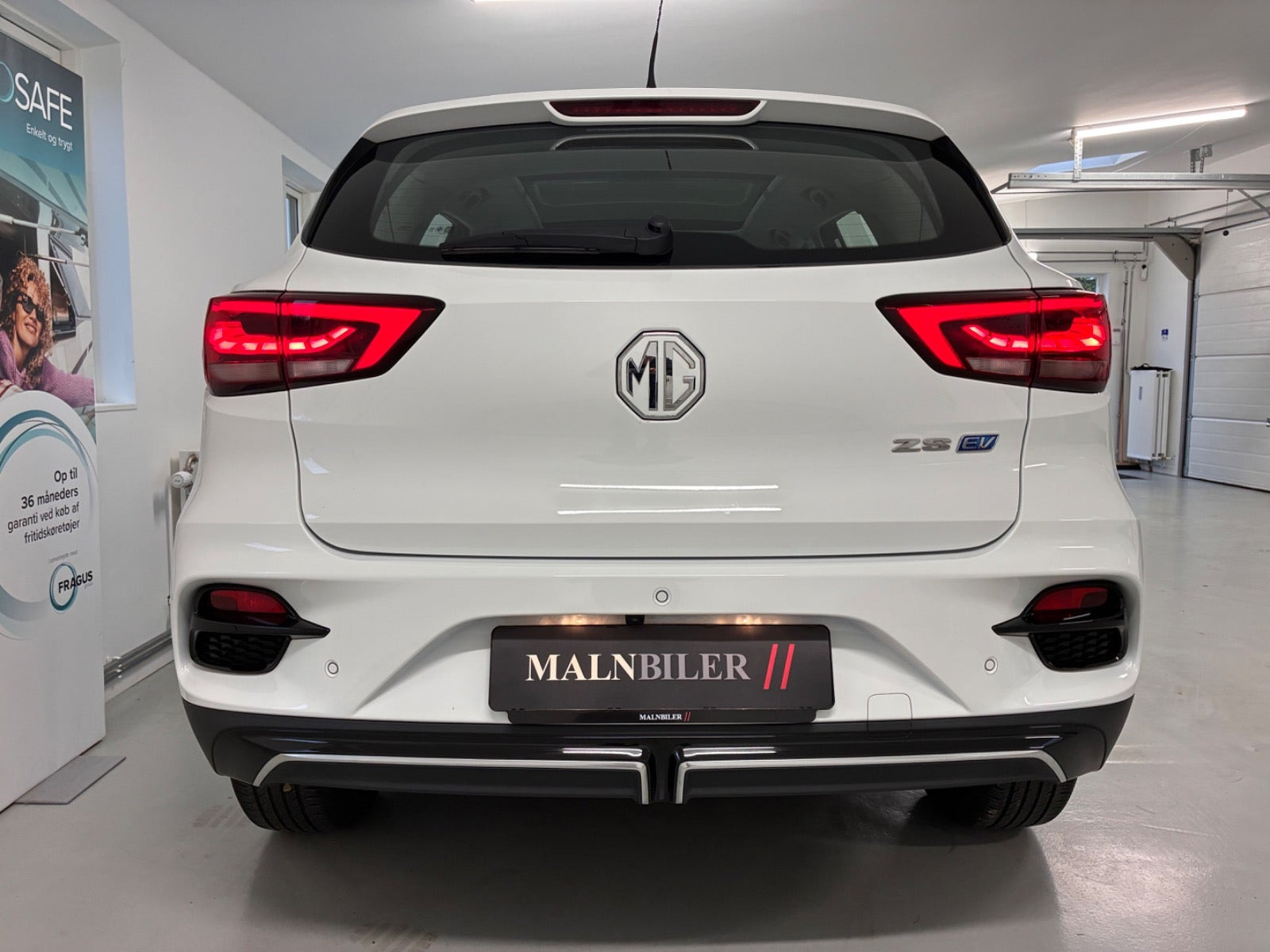 Hvid MG ZS fra 2023