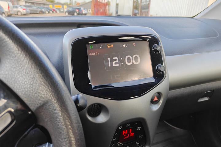 Gul Citroën C1 fra 2011