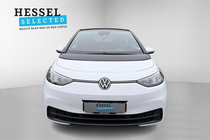 Hvid VW ID.3 fra 2021