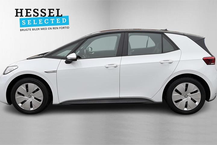 Hvid VW ID.3 fra 2021