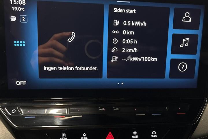 Blå VW ID.3 fra 2024