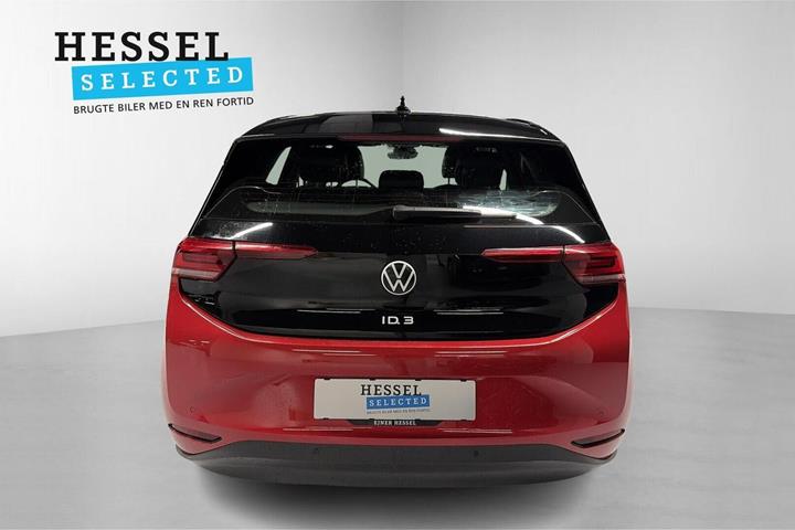 Rød VW ID.3 fra 2021