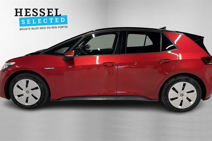 Rød VW ID.3 fra 2021