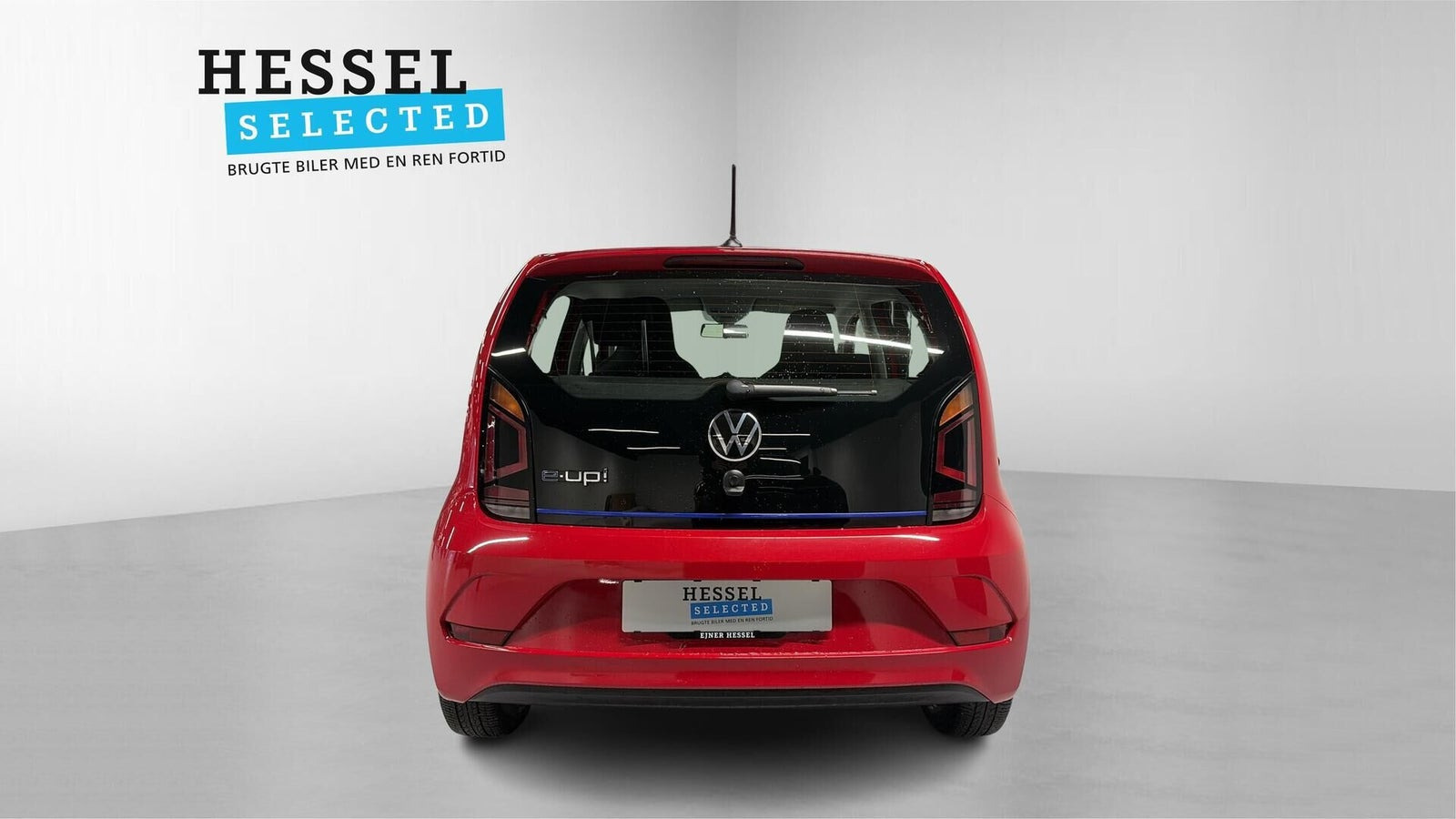 Rød VW E-UP! fra 2021