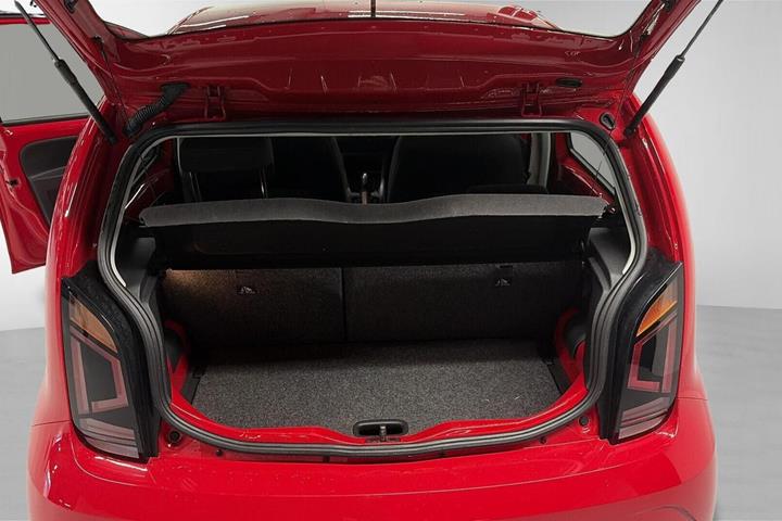 Rød VW E-UP! fra 2021