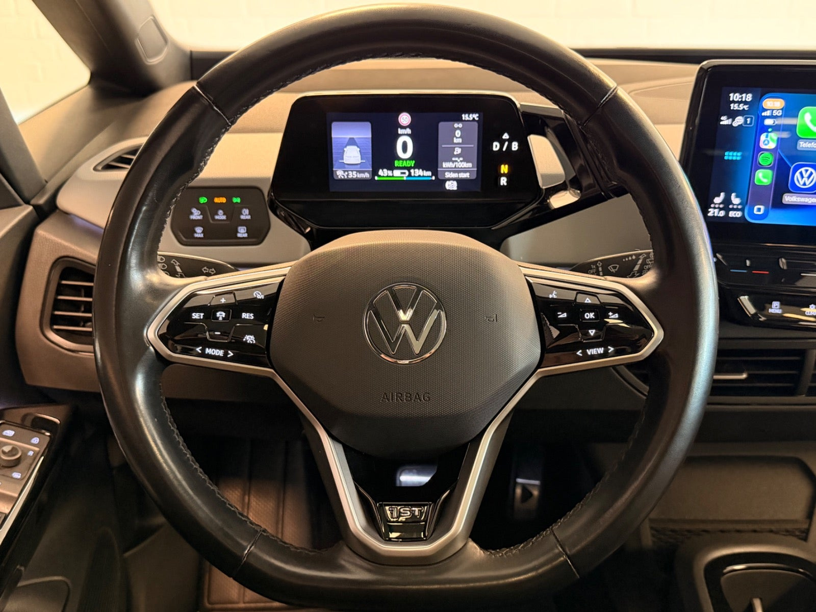 Grå VW ID.3 fra 2020