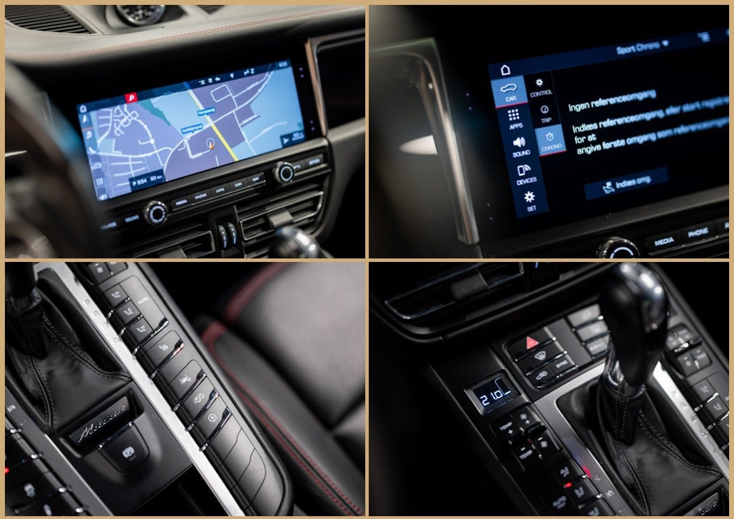 Sort Porsche Macan GTS fra 2020