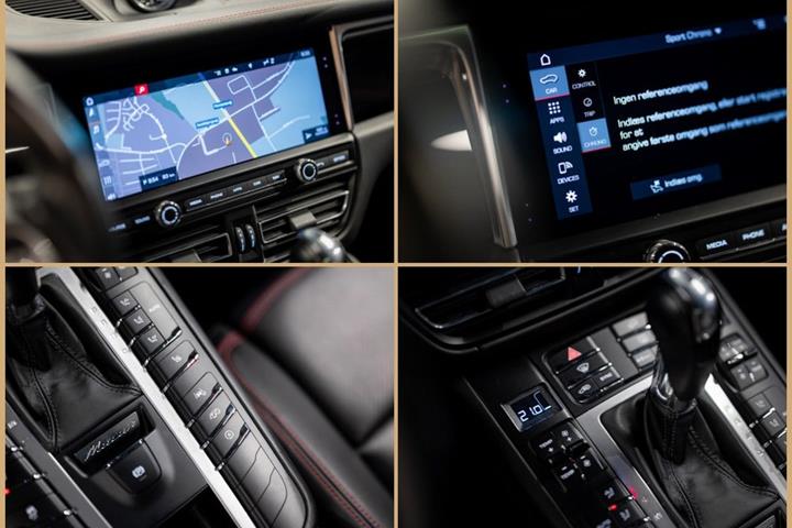 Sort Porsche Macan GTS fra 2020