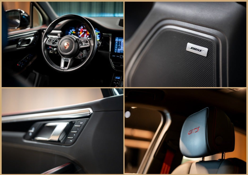 Sort Porsche Macan GTS fra 2020