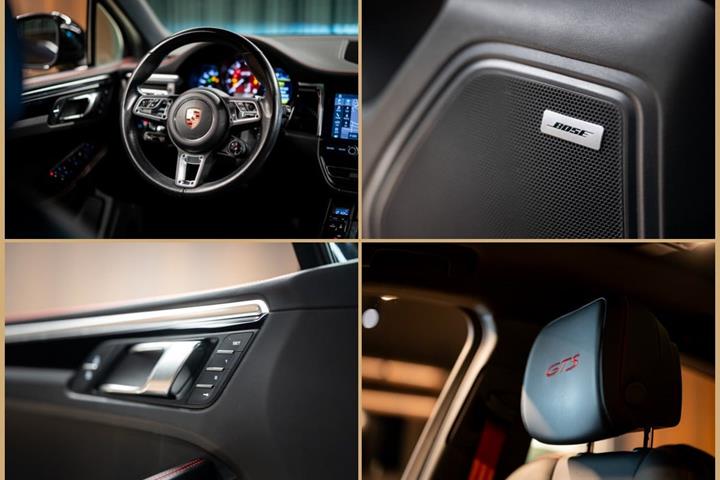 Sort Porsche Macan GTS fra 2020