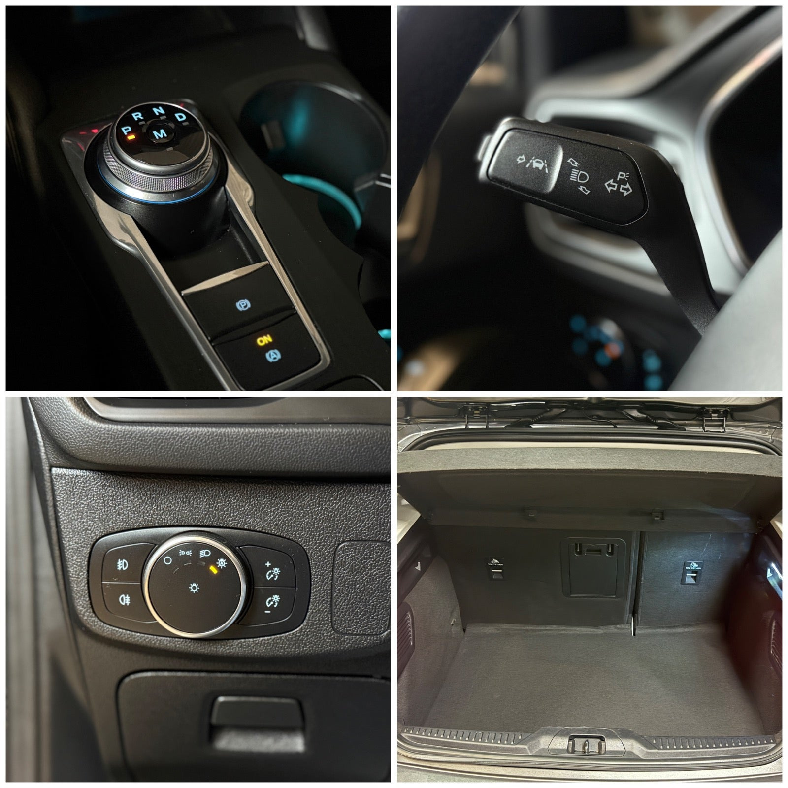 Grå Ford Focus fra 2019
