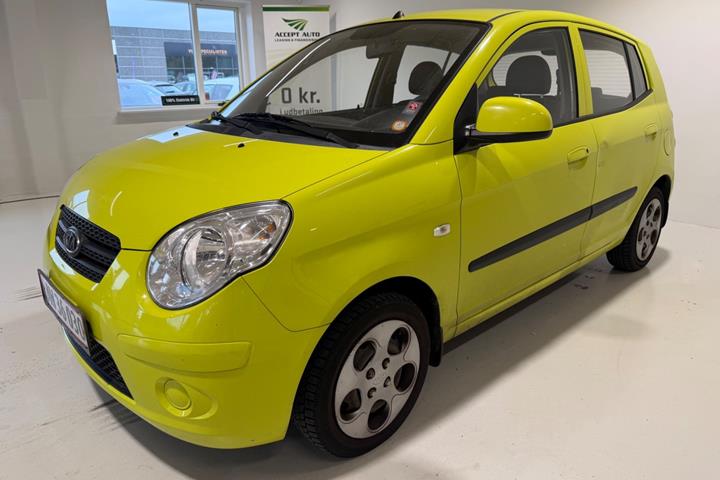Grøn Kia Picanto fra 2010
