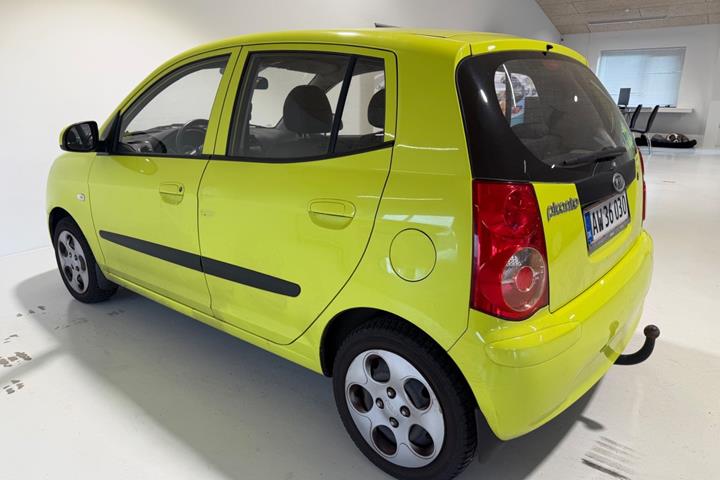 Grøn Kia Picanto fra 2010