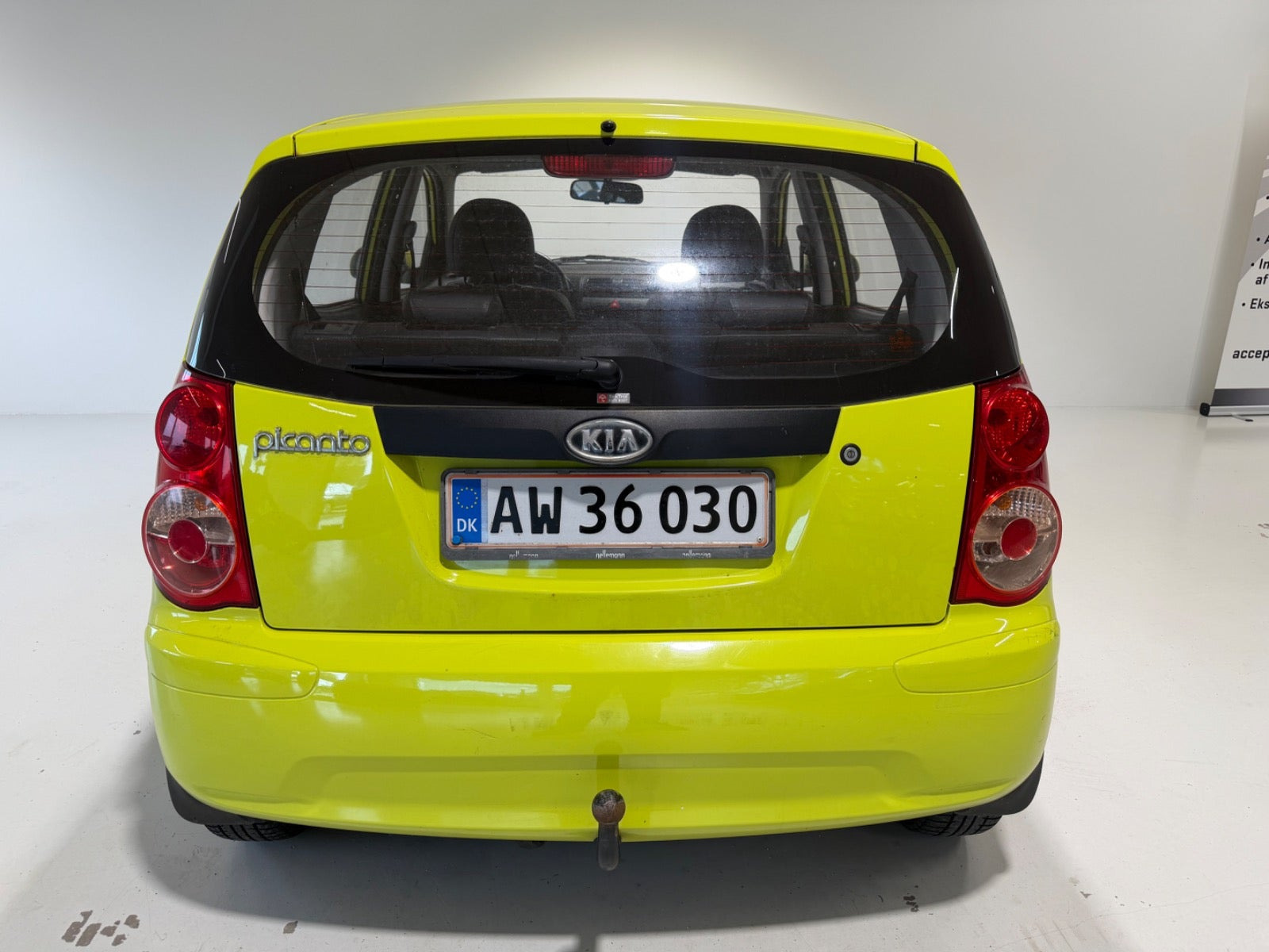 Grøn Kia Picanto fra 2010