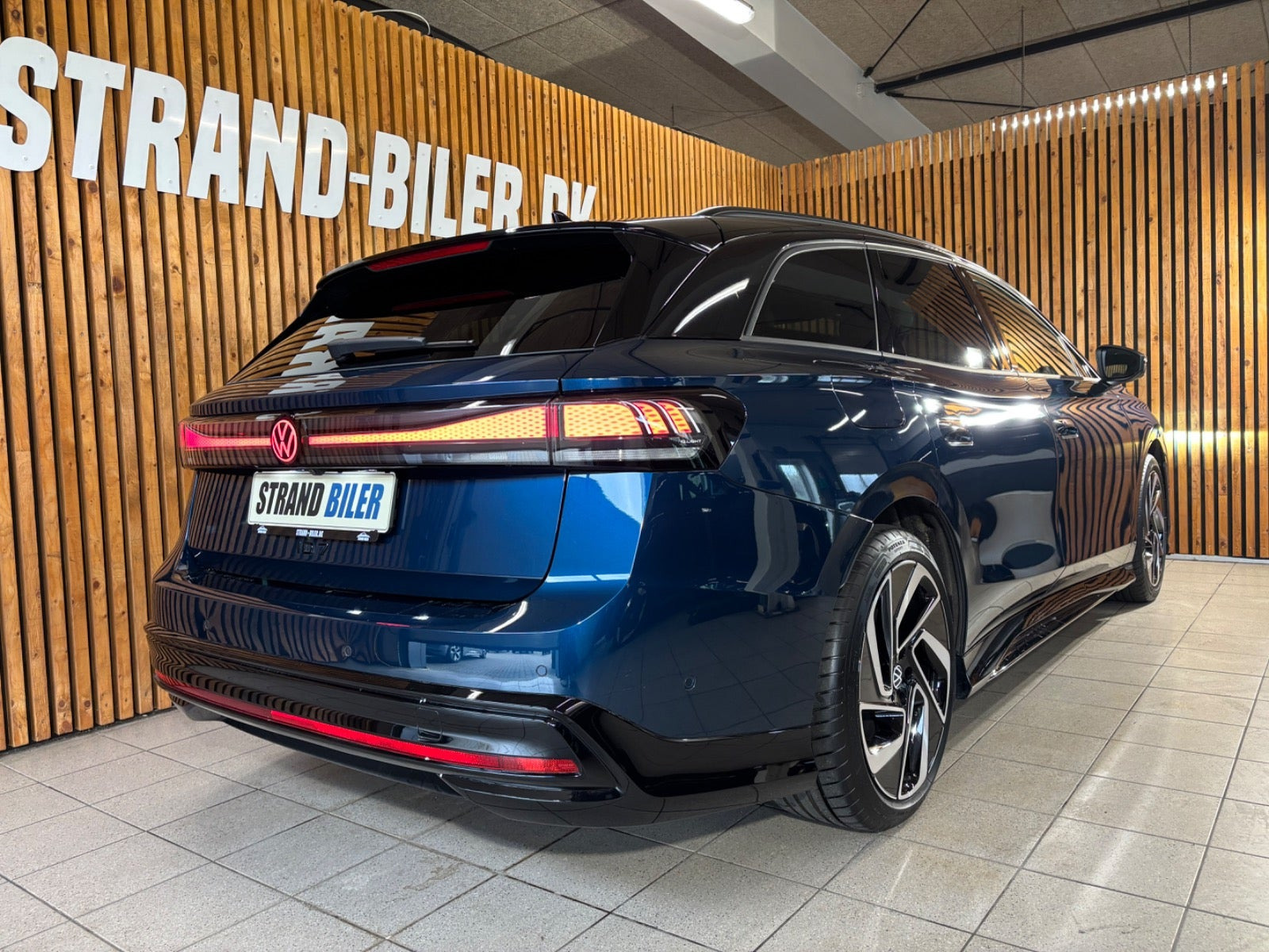 Blå VW ID.7 fra 2026