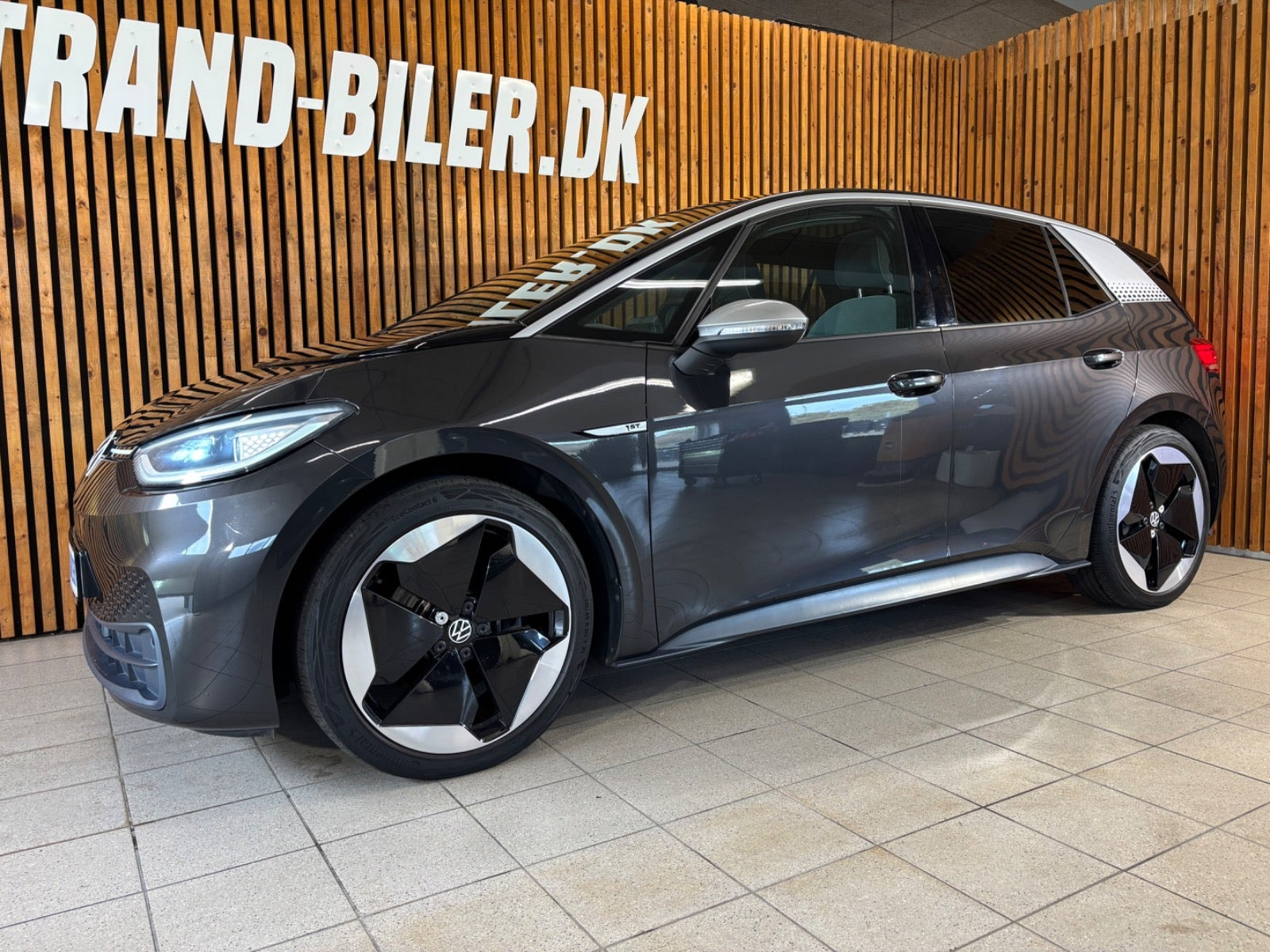 Grå VW ID.3 fra 2021