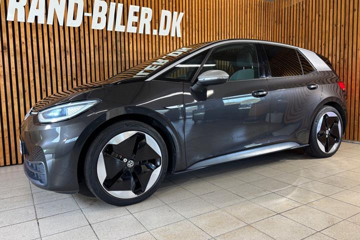 Grå VW ID.3 fra 2021