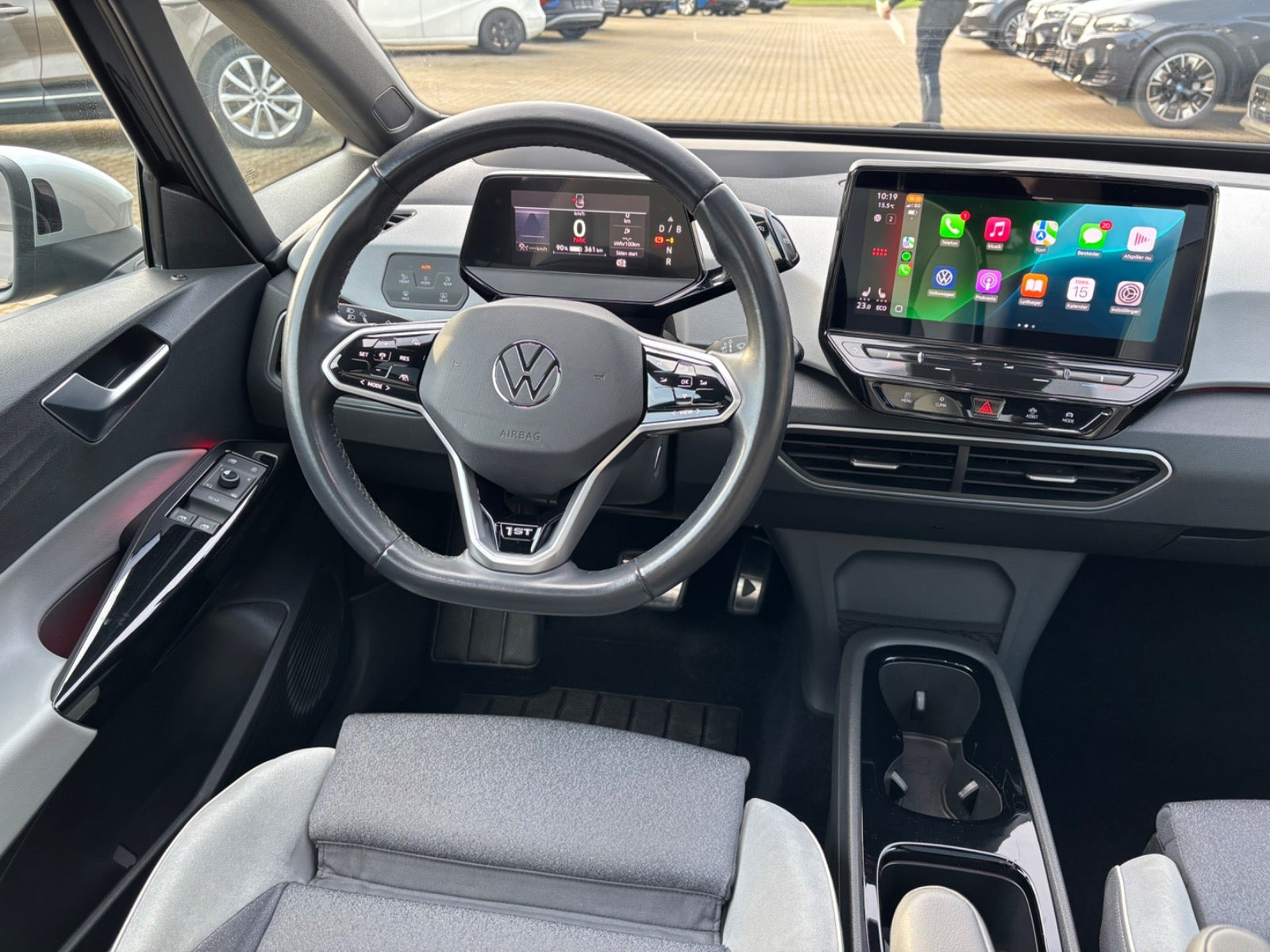 Grå VW ID.3 fra 2021