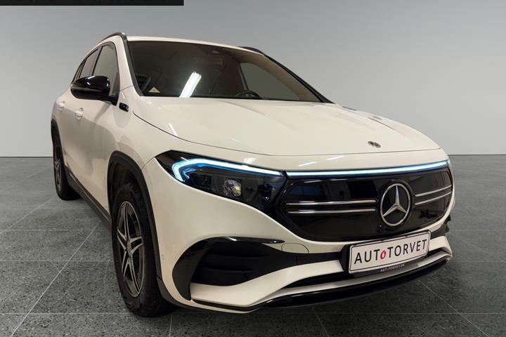 Hvid Mercedes EQA250 fra 2021