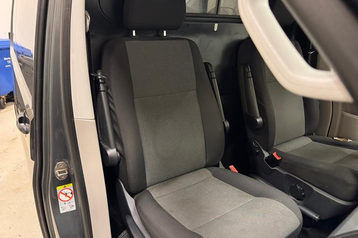 Sort VW Transporter fra 2017