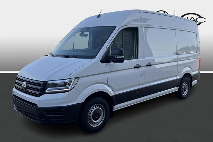 Hvid VW Crafter 35 fra 2026