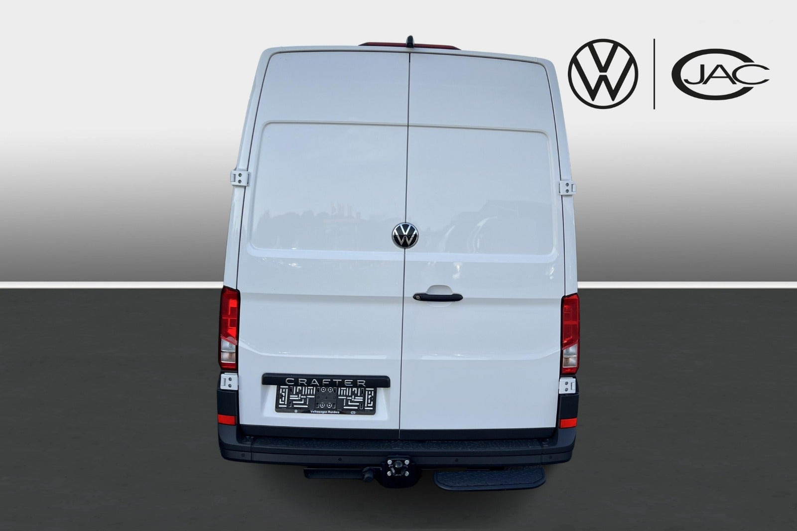 Hvid VW Crafter 35 fra 2026
