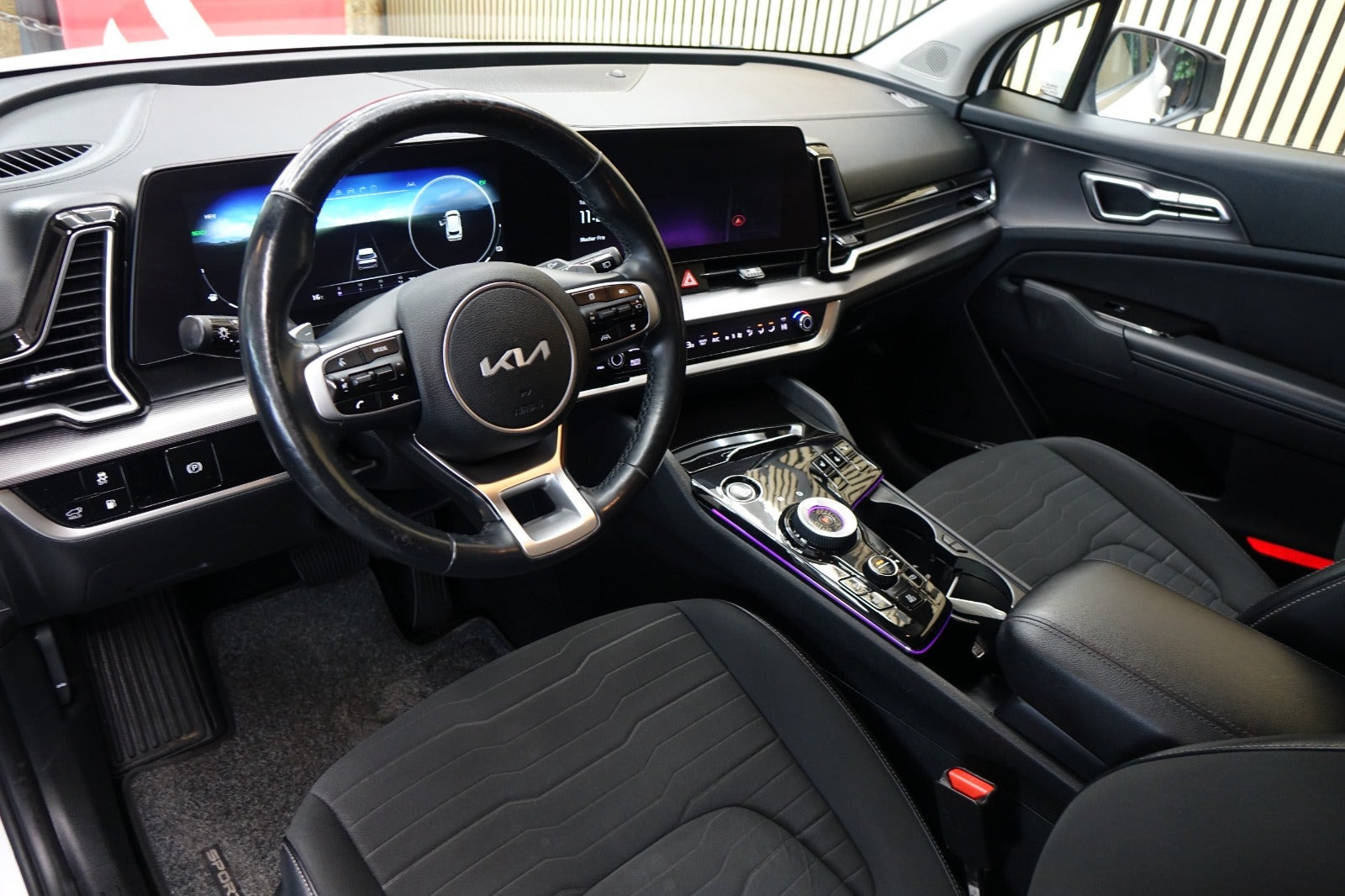 Hvid Kia Sportage fra 2022