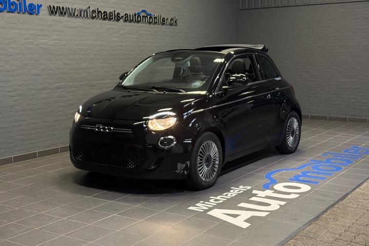 Sort Fiat 500e fra 2023
