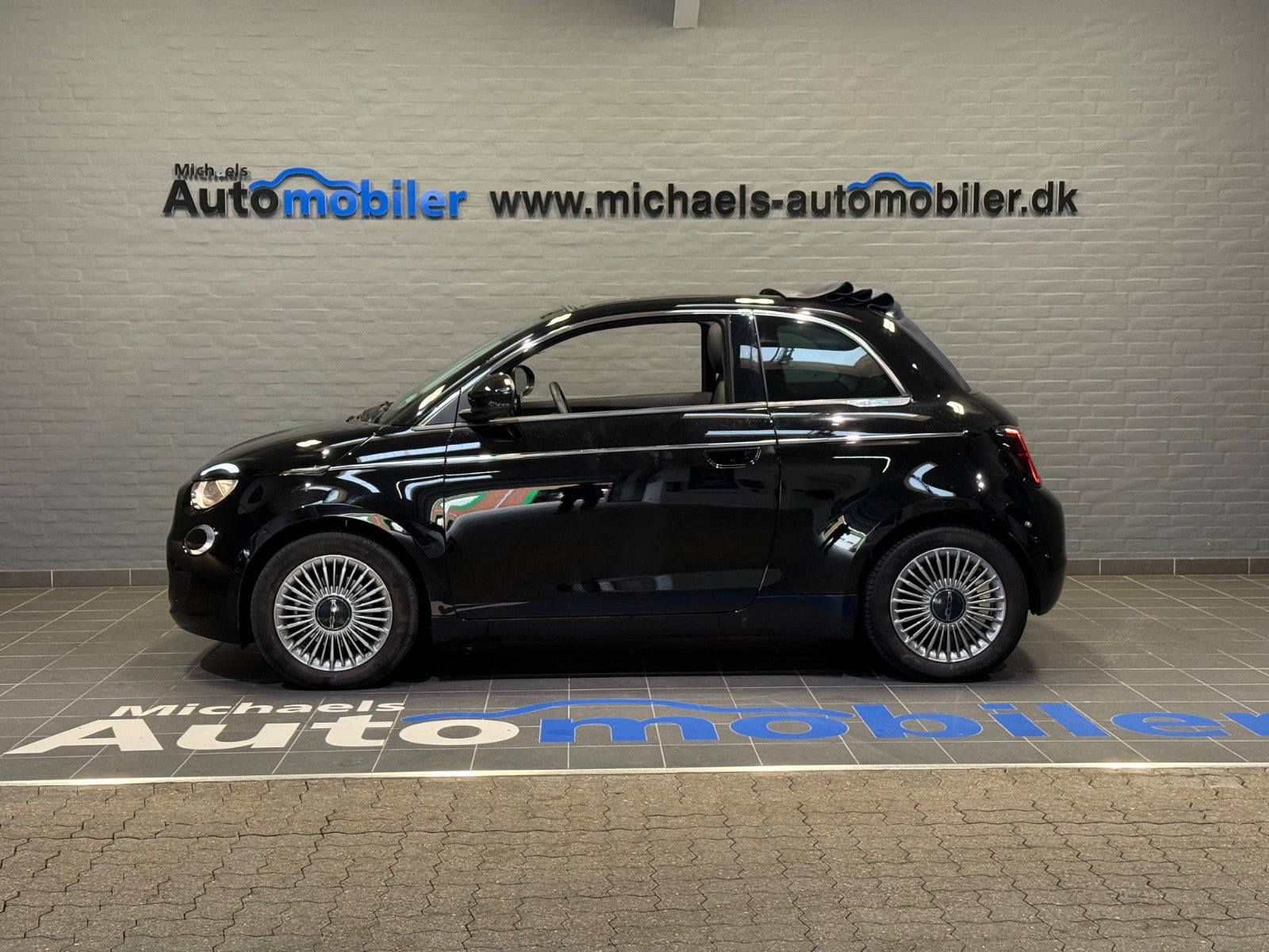 Sort Fiat 500e fra 2023