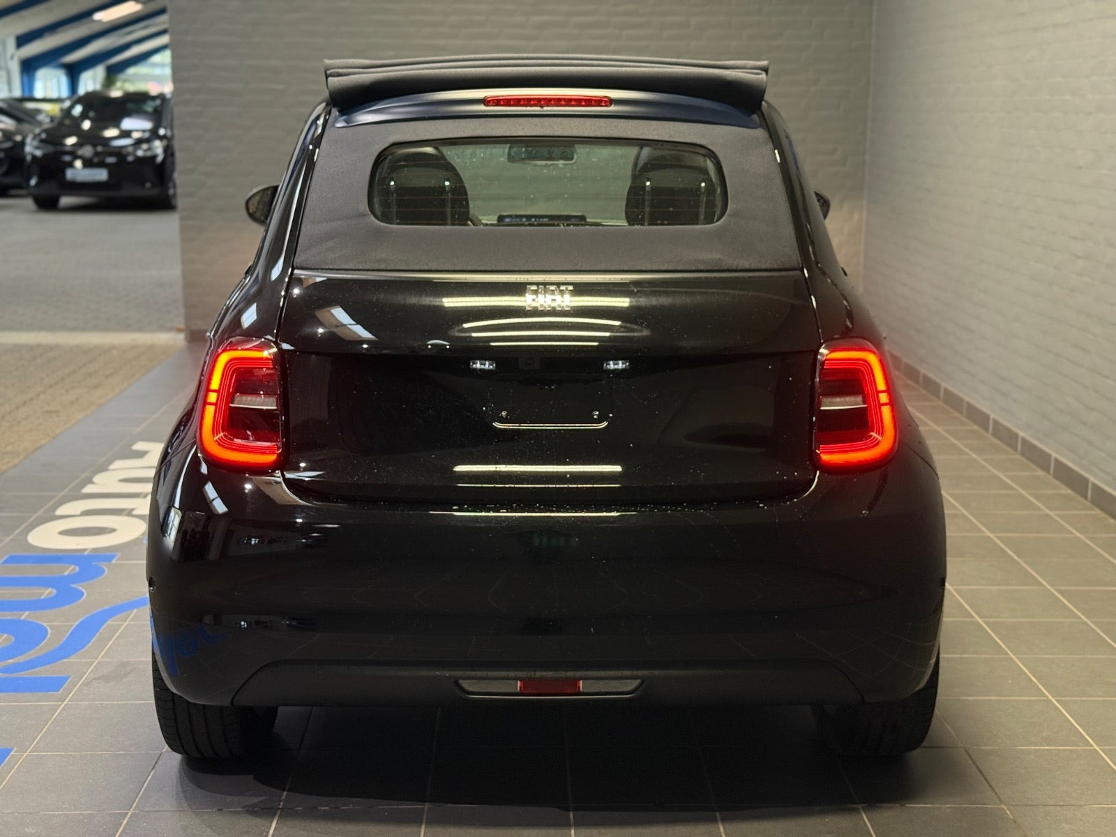 Sort Fiat 500e fra 2023