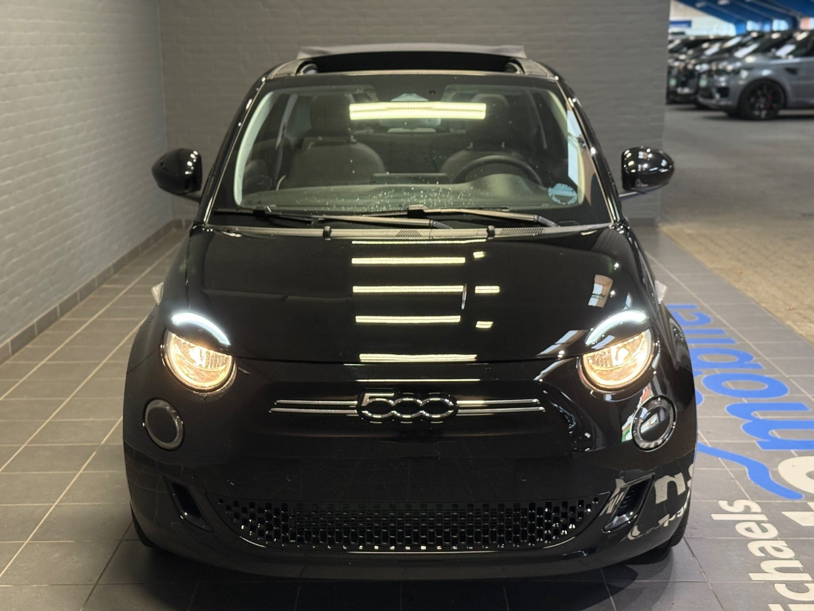 Sort Fiat 500e fra 2023